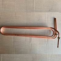 Трубка одноцилинд.компр. (охладитель) 65115