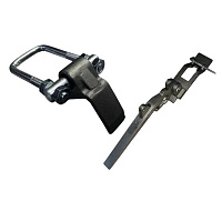 Запор борта угловой в сборе со скобой 038