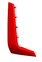 яяОбтекатель боковой передний правый (Технотрон) белый АК-1112