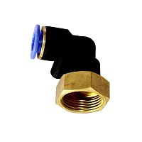 яяФитинг (угловой) 10хМ22 внутр.резьба