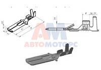 Клемма для проводов штырьевая 506 (папа)