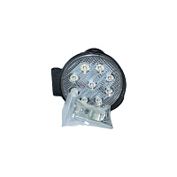 Фара п/туманная светодиодная 9LED 27W (круглая) 12/24V G0006
