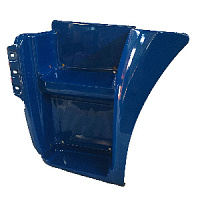 Щиток подножки 6520 (РИАТ) синий левый RAL5010