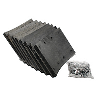 Рем. комплект к торм. колодкам 53212 (сверл. расточ.) (АККОР)