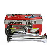 яяСигнал 4-х рожковый хромированный Y-401