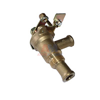 Кран отопителя (бронза)