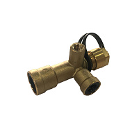 Кран экстренного растормаживания (CAMOZZI) 9604 12-8-M16x1,5-M8 под пласт.трубки