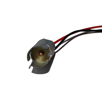 Патрон габаритного фонаря Е- с проводом.  (цоколь ВА15s) (Т.А.С.)