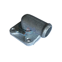 Патрубок НШ 50 (кривой, без резьбы)