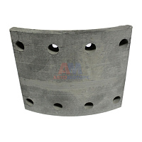 яяМАЗ Накладка тормозная МАЗ 5336 (ВАТИ) сверленная