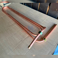 Трубка одноцилинд.компр. (охладитель) 65115