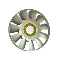 Крыльчатка радиатора с обечайкой (704) мм (Технотрон)