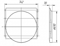 Бачок расширительный 4308, 43085 (Технотрон) дв.СUMMINS