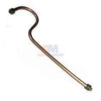 Трубка одноцилинд.компр. медная (подвод сверху)