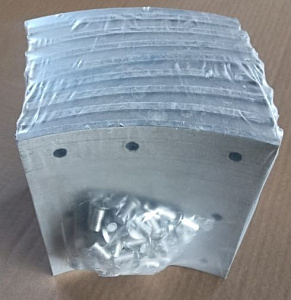 Рем. комплект к торм. колодкам  6520  (укороч. накладка) (ВАТИ)