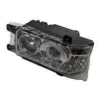 Фара ЕВРО-3 в сборе (Китай) левая с ДХО