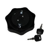 Крышка бака пластмасс. полуоборотная с ключами (низкая)