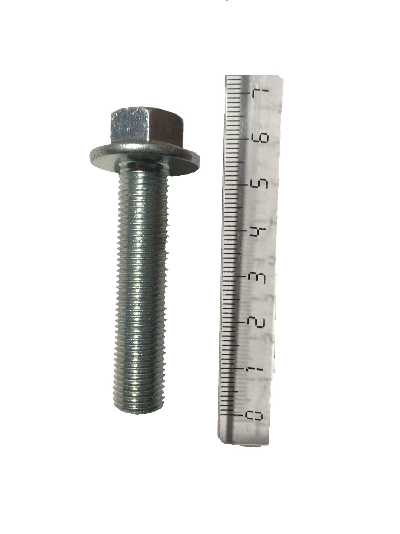 Болт М12х55х1,25 фланцевый 10.9 тв