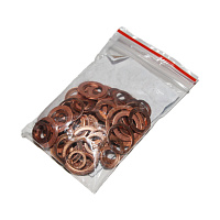 Шайба медная на двигатель набор (10 наим 97 шт)