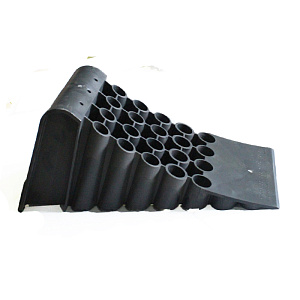 Башмак противооткатный (пластик черный) (НПО УРАЛ)