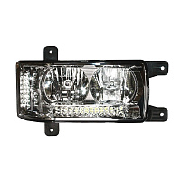 Фара ЕВРО-3 в сборе (Формула света) правая с ДХО