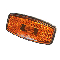 Фонарь габаритный ГФ-1 (50мм между шпилек) (г. Владимир) диод,евроразъем