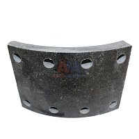 Накладка тормозная (УралАТИ) сверленая, не расточенная