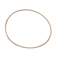 Кольцо гильзы уплотнительное верхнее (тонкое) (белый силикон)