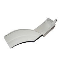 Панель переднего крыла (РИАТ) 5490 (передняя часть) Белая Правая RAL9010