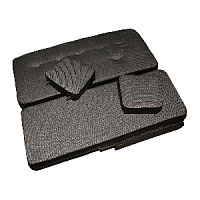 Сиденье пассажирское спаренное (ДИВАН с двумя подголовниками)