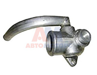 яяМАЗ Патрубок водяного насоса МАЗ (алюминий)