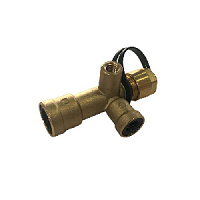 Кран экстренного растормаживания (CAMOZZI) 9604 12-8-M16x1,5-M8 под пласт.трубки