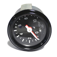 Манометр двухстрелочный (давл. воздуха) (Автоприбор г. Владимир) (под трубку ПВХ)
