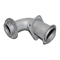 Труба приемная 010 ЕВРО без заслонки горн. тормоза