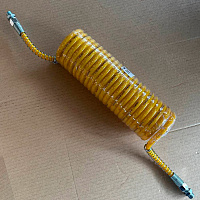 Шланг прицепа воздушный ЕВРО 7,5м (М22х1,5) желтый SORL